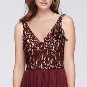 David’s Bridal bridesmaid dress size 18